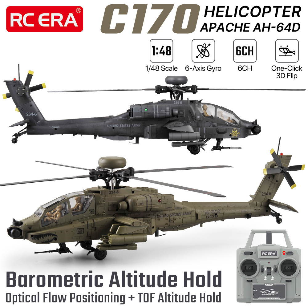 RC ERA 1/48 RC Helicopter 6CH  - Rc Helicopter Case recension och pris