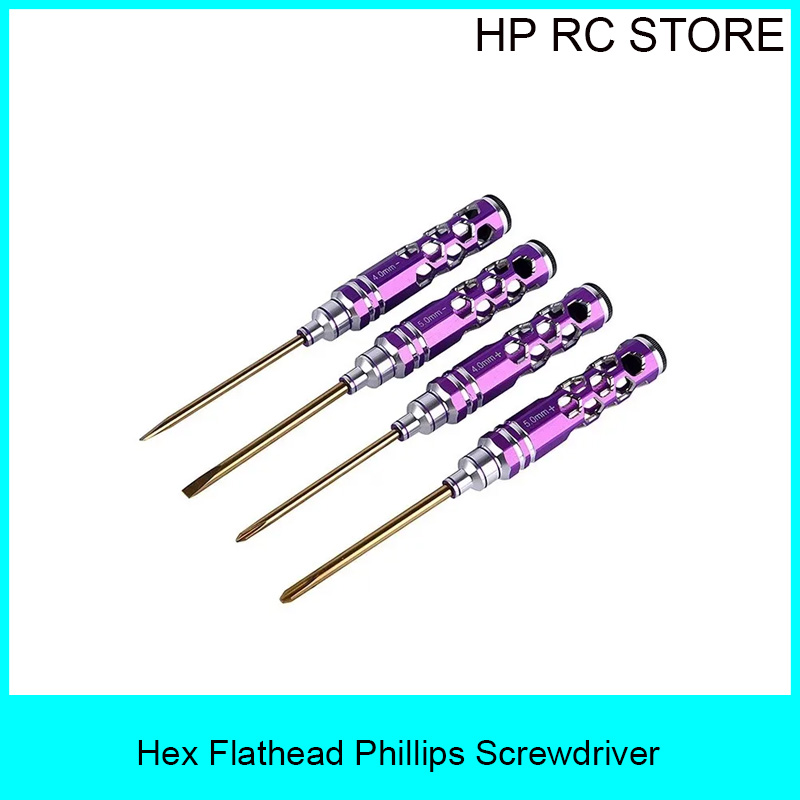 4pcs Hex Flathead Phillips Scr - Rc Helicopter Tool Kit recension och pris