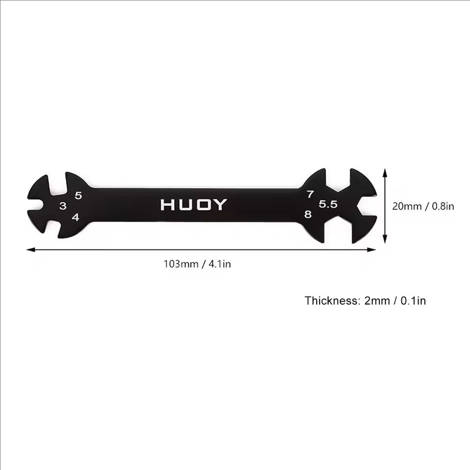 6-in-1 Hex Wrench Set 3/4/5/5. - Rc Helicopter Tool Kit recension och pris