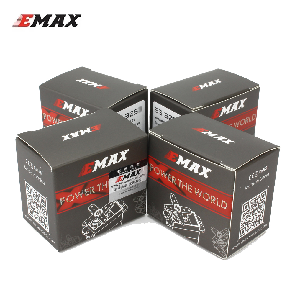 4pcs EMAX ES3054 ES3004 ES3001 - Rc Helicopter Servo recension och pris