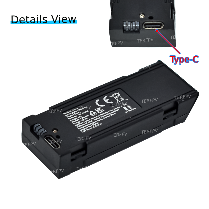 Original GT8 Drone Battery For - Eachine Drone E58 recension och pris