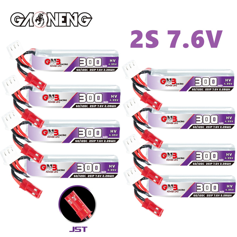 GAONENG GNB 2S 7.6V 300mAh 60C - Rc Helicopter Battery recension och pris